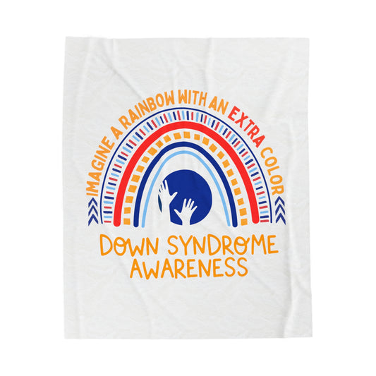 Down Syndrome Awareness Blanket